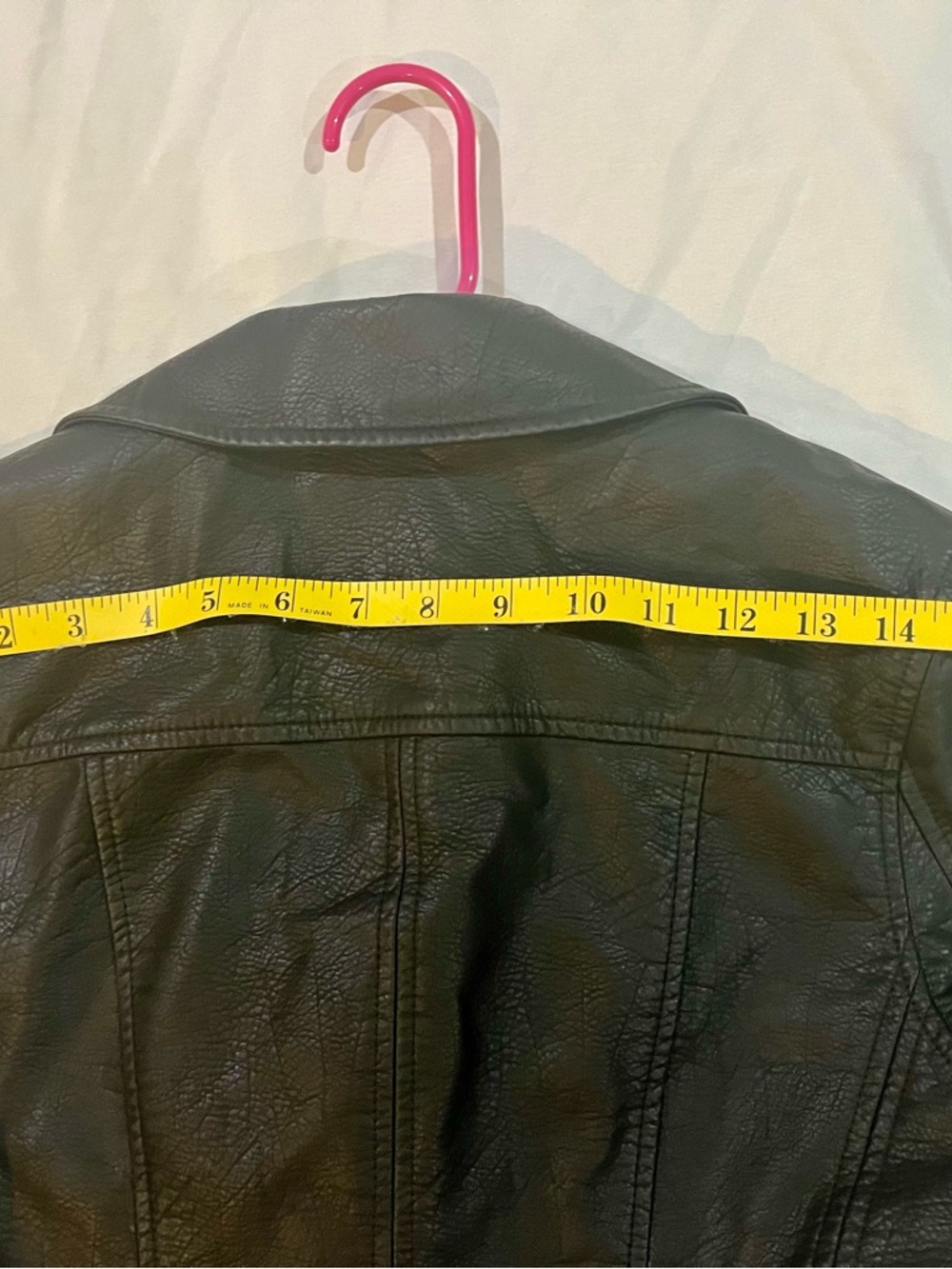 Blank NYC Faux Leather Moto Jacket-S-Black - Picture 7 of 8